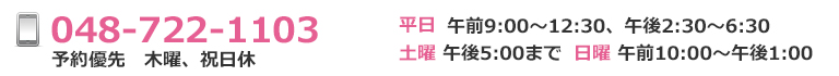 電話番号048-722-1103
